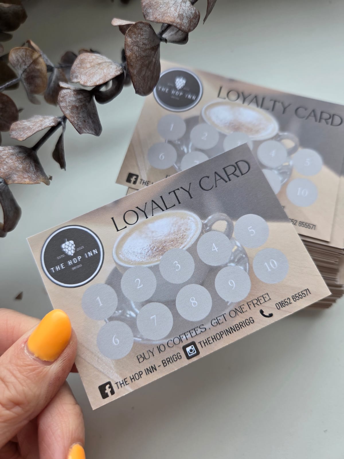 Business loyalty cards
