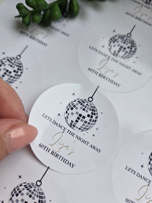 Last rodeo hen party stickers