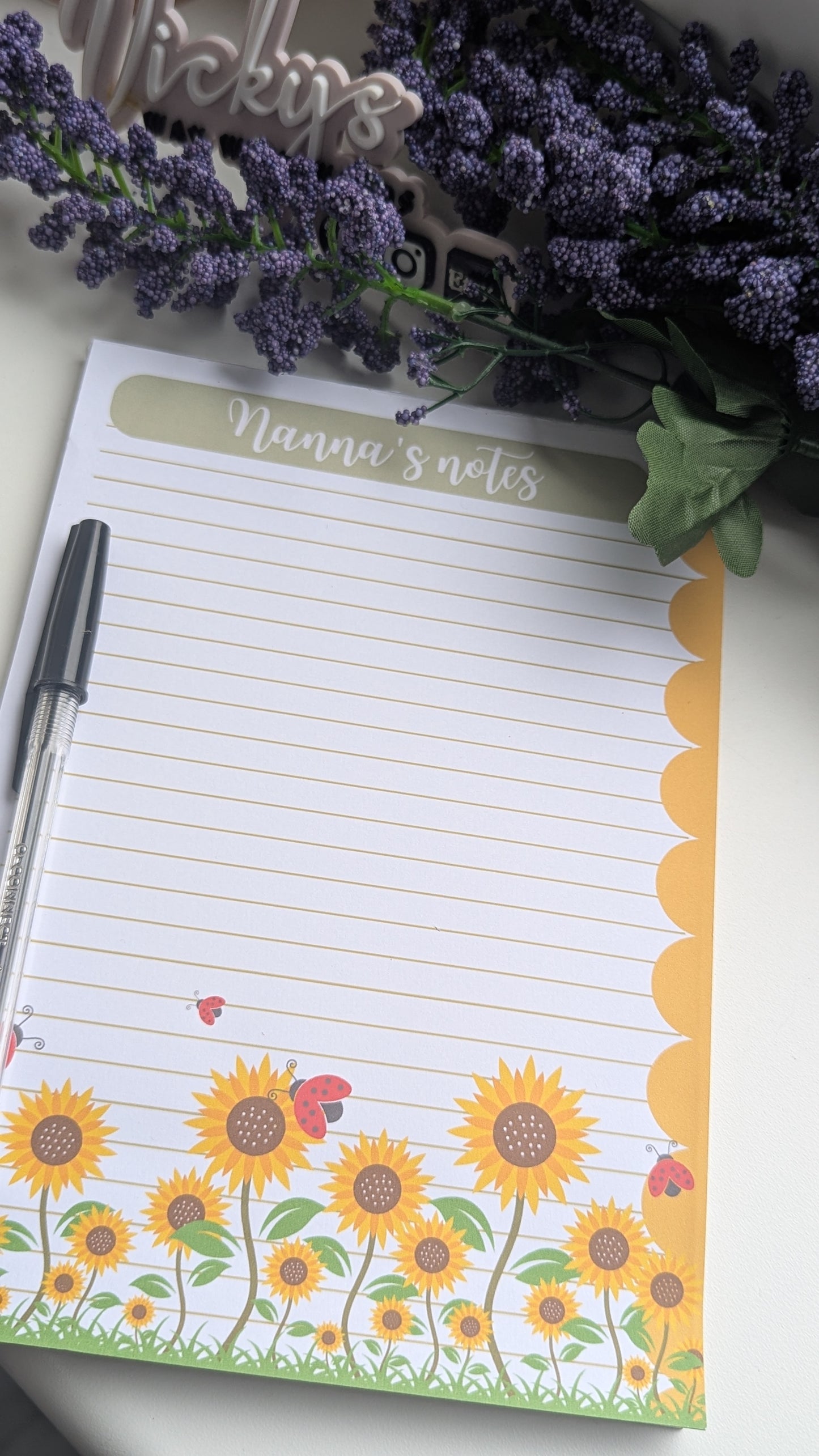 Mother's day day tear off notepad A5