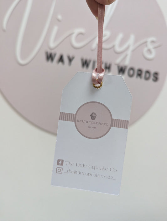 Small business logo tags