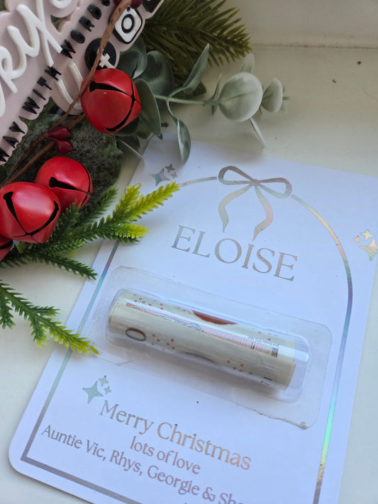 Personalised foil money roll gift cards
