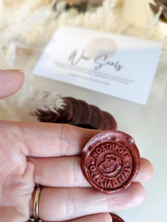 North Pole official seal wax seals